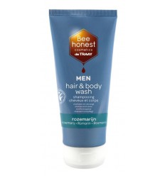 Traay Bee Honest Hair & body wash men rozemarijn 200 ml