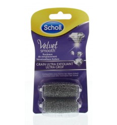 Scholl Velvet smooth verwissel roller diamant extra grof 2 stuks