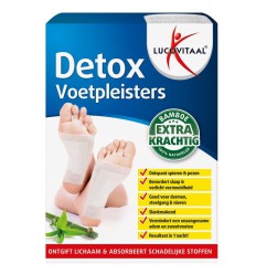 Lucovitaal Detox voetpleisters 10 stuks | Superfoodstore.nl