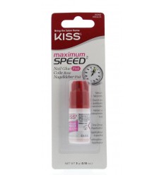 Kiss Nail glue max speed pink