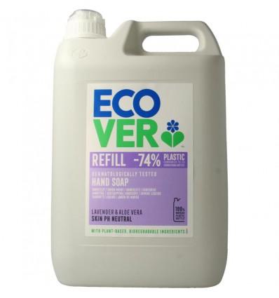 Handzeep Ecover lavendel & aloe vera 5 liter kopen