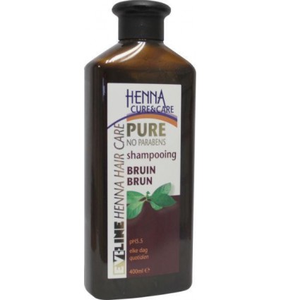 Henna Cure & Care Shampoo pure bruin 400 ml