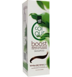Henna Plus Colour boost warm brown 200 ml | Superfoodstore.nl
