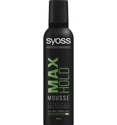 Gel, Mousse & Wax Syoss Max Hold haarmousse 250 ml kopen