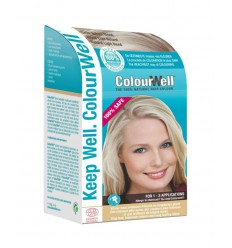 Colourwell 100% Natuurlijke haarkleur licht natuur blond 100 gram