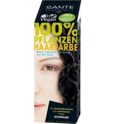 Sante Naturkosmetik Haarverf zwart BDIH 100 gram