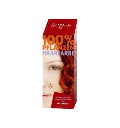 Sante Naturkosmetik Haarverf natuurlijk rood BDIH 100 gram