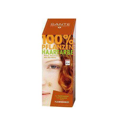 Sante Naturkosmetik Haarverf vlammend rood BDIH 100 gram