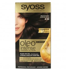 Haarverf Syoss Color Oleo Intense 2-10 bruinzwart haarverf 1
