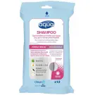 Aqua Washandjes shampoo 12 stuks