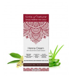 Tints Of Nature Henna cream mahogany red semi permanent 70 ml