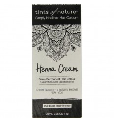 Tints Of Nature Henna cream black semi permanent 70 ml
