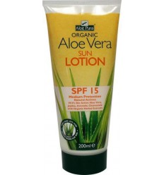Optima Aloe pura sunprotect F15 aloe vera organic 200 ml