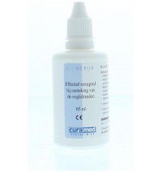 Curamed Scrub ooglidrand verzorging 65 ml