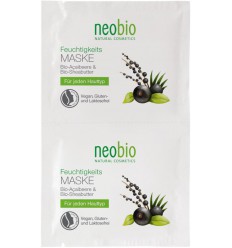 Neobio Vochtigheidsmasker 7,5 ml 2 stuks