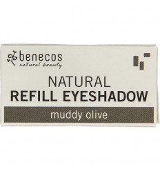 Benecos Refill oogschaduw muddy olive 1.5 gram |