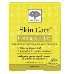 New Nordic Skin care collagen filler 60 tabletten |