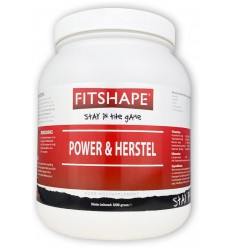 Fitshape Power & herstel I vanille 1200 gram | Superfoodstore.nl
