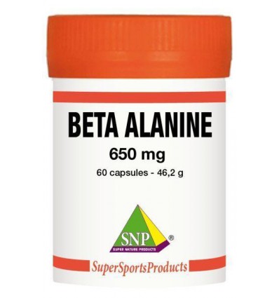 SNP Beta alanine 650 mg puur 60 capsules