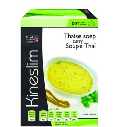 Kineslim Soep thaise curry 4 stuks