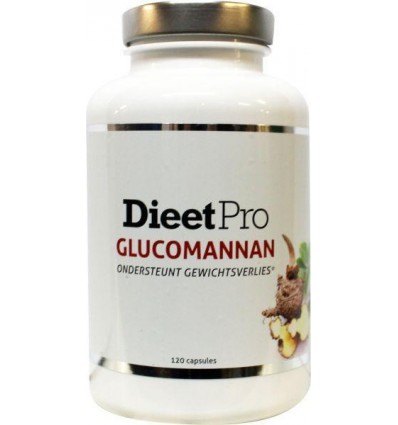 Dieet Pro glucomannan 120 capsules
