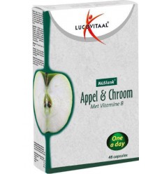 Lucovitaal Appel & chroom vitamine B 48 capsules