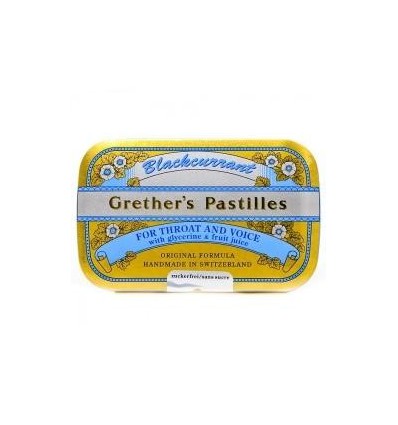 Grether's Grether blackcurrant 110 pastilles