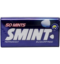 Suikervrij Snoep Smint XL Peppermint losse verpakking 50 stuks