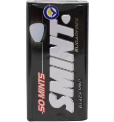 Suikervrij Snoep Smint XL Black mint losse verpakking 50 stuks