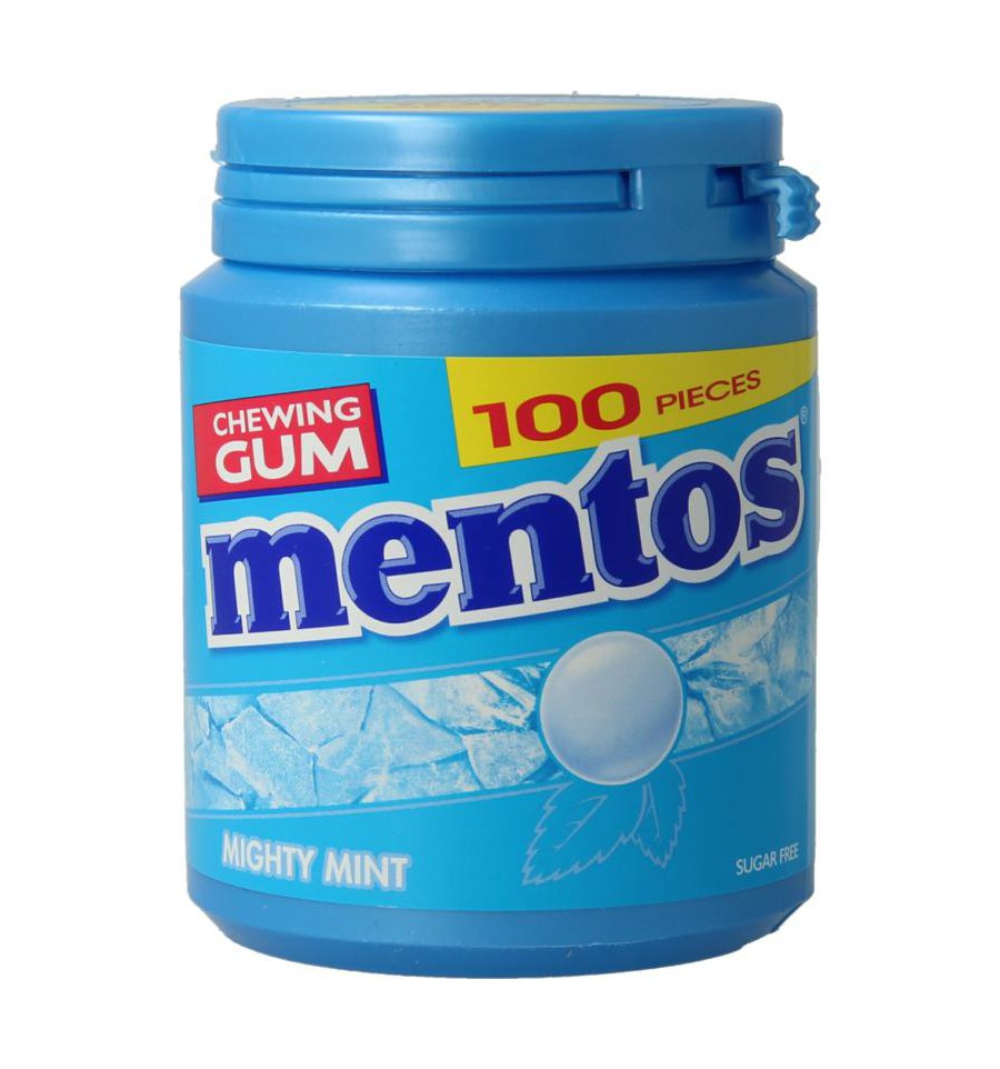 Zee Overweldigen onvoorwaardelijk Mentos Gum XL mighty mint pot 150 gram kopen?