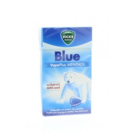 Vicks Blue menthol box 40 pastilles
