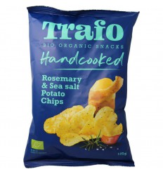 Trafo Chips handcooked rozemarijn himalaya zout 125 gram