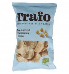 Trafo Hummus chips seasalt biologisch 75 gram