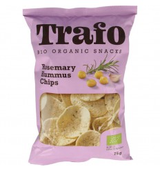 Trafo Hummus chips rosemary biologisch 75 gram