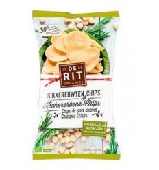 De Rit Kikkererwtenchips rozemarijn 75 gram | Superfoodstore.nl