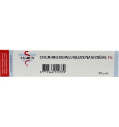 Fagron Chloorhexidine 1% creme digluconate 30 gram