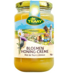 Honingen De Traay Bloemenhoning creme 450 gram kopen