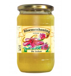 Honingen De Imker Bloemenhoning creme 900 gram kopen