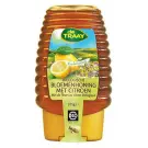 De Traay Bloemenhoning met citroen knijpfles 365 gram
