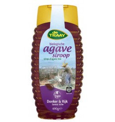 Honingen De Traay Agavesiroop donker en rijk 490 gram kopen