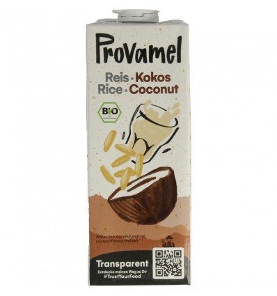 Kokosmelk Provamel Rijstdrink kokos biologisch 1 liter kopen