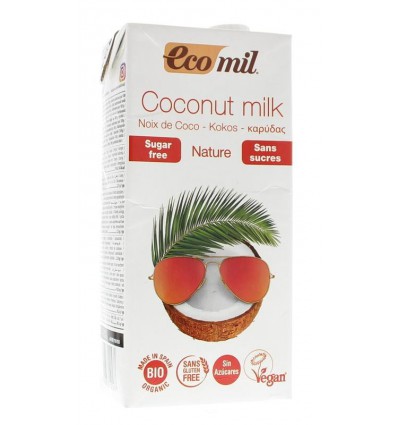 Kokosmelk Ecomil naturel biologisch 1 liter kopen