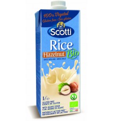 Riso Scotti Rice drink hazelnut biologisch 1 liter