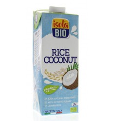 Isola Bio Rijstdrank kokosnoot 1 liter