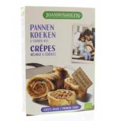 Joannusmolen Pannenkoekmix 6 granen 300 gram | Superfoodstore.nl