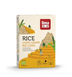 Lima Rijst lang kookbuiltjes 4 x 125 biologisch 500 gram