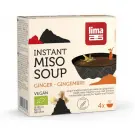 Lima Instant miso soep gember 4 x 15 60 gram