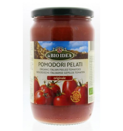 Conserven Bioidea Tomaten gepeld (glas) bio 660 gram kopen