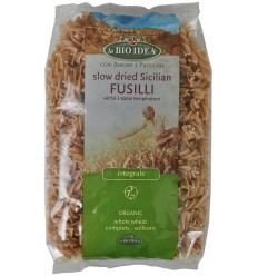 Bioidea Fusilli volkoren spirelli 500 gram | Superfoodstore.nl