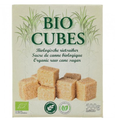 Zoetstoffen Hygiena Cubes rietsuikerklontjes biologisch 500 gram kopen